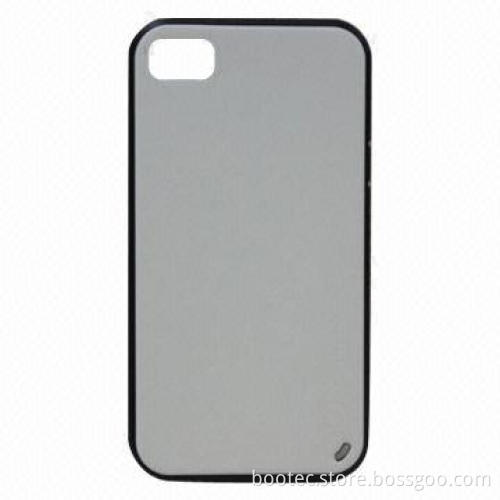 Latest PU Leather-coated TPU Case for iPhone 4/4S, Elegant and Durable, Uses IMD/IML Technology